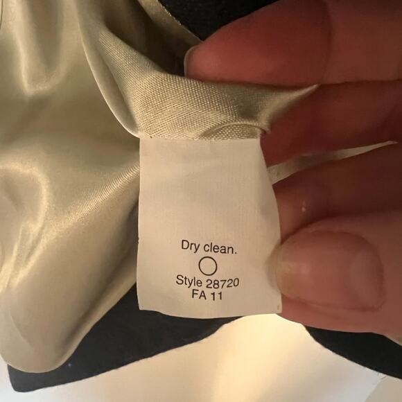 J. Crew Schoolboy Blazer Dark Grey Size 4 - Picture 4 of 8